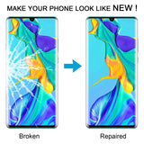 For Huawei P30 Pro Original Front Screen Outer Glass Lens with OCA Optically Clear Adhesive, For Huawei P30 Pro