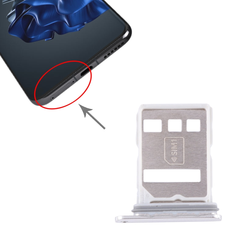 For Huawei P60 Pro SIM + NM Card Tray, For Huawei P60 Pro