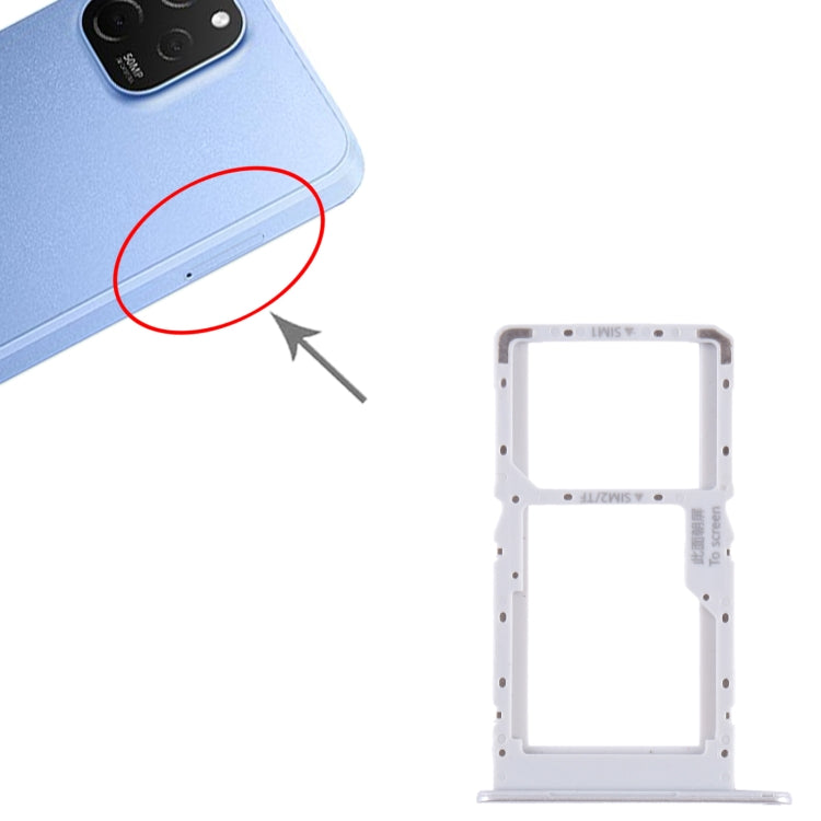 For Huawei Enjoy 50 SIM + SIM / Micro SD Card Tray, For Huawei Enjoy 50