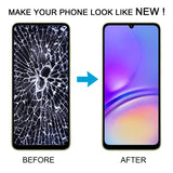 For Samsung Galaxy A05 SM-A055F Original LCD Screen Digitizer Full Assembly with Frame, For Samsung Galaxy A05
