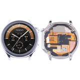 For OPPO Watch X LCD Screen and Digitizer Full Assembly With Frame, For OPPO Watch X (Silver), For OPPO Watch X (Black)