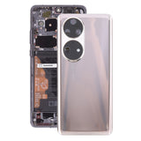 For Huawei P50 Pro Battery Back Cover with Camera Lens, For Huawei P50 Pro(with Camera Lens Frame)