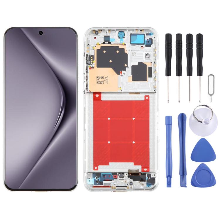 For Huawei Pura 70 Pro Original LCD Screen Digitizer Full Assembly with Frame, For Huawei Pura 70 Pro(Original)
