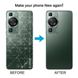 For Huawei P60 Pro Battery Back Cover with Camera Lens Cover, For Huawei P60 Pro(with Camera Lens Frame), For Huawei P60 Pro(with Camera Lens)