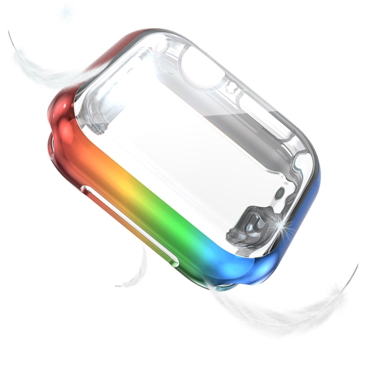 For Apple Watch Series 4/5/6 & Watch SE 1/2/3 40mm Gradient All-inclusive TPU Protective Case, For Apple Watch Series 5 & 4 40mm