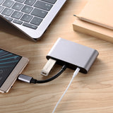 5 in 1 Type-C To HDMI + VGA + USB 3.0 + Audio Port + PD Port HUB Adapter
