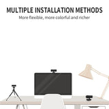 C3 400W Pixels 2K Resolution Auto Focus HD 1080P Webcam 360 Rotation For Live Broadcast Video Conference Work WebCamera With Mic USB Driver-free, C3