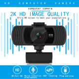 Richwell PC-06 Mini 360 Degrees Rotating 4.0 MP HD Auto Focus PC Webcam with Noise Reduction Microphone