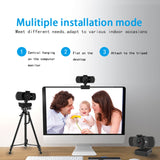 Richwell PC-06 Mini 360 Degrees Rotating 4.0 MP HD Auto Focus PC Webcam with Noise Reduction Microphone