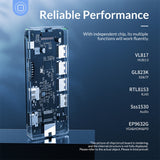 ORICO WB-11P 10 in 1 Type-C Transparent HUB, WB-11P