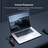 ORICO TWU3-4A-BK 4-Port USB 3.0 HUB, TWU3-4A