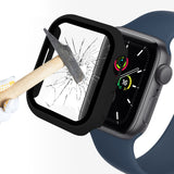 ENKAY Hat-Prince 2 in 1 PC Frame + 9H Tempered Glass Protector Full Coverage Case for Apple Watch Series 7 41mm