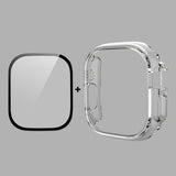 For Apple Watch Ultra 3 / 2 / 1 49mm ENKAY 2 in 1 PC Case + Full Coverage 9H Tempered Glass Film