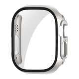 For Apple Watch Ultra 3 / 2 / 1 49mm ENKAY PC Frame 9H Tempered Glass Case