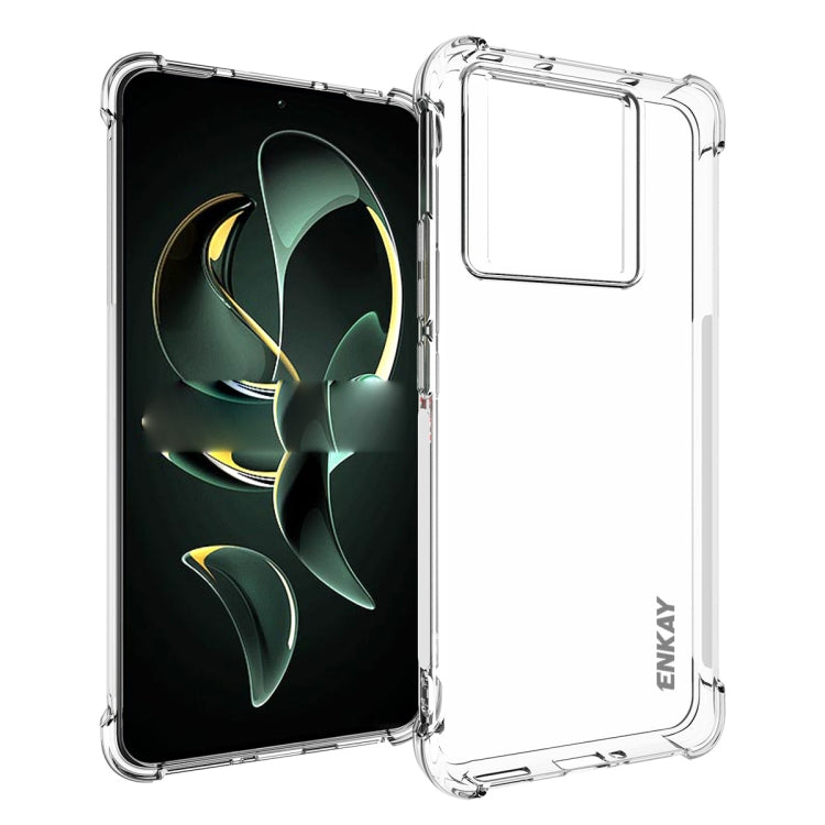 ENKAY Hat-Prince Transparent TPU Shockproof Phone Case, For Redmi 15a 5G, For Xiaomi 17T, For Xiaomi 17 Ultra, For Redmi Note 15 Pro 4G Global 163.2mm, For Redmi K90, For Redmi K90 Pro Max, For Redmi Note 15 Pro+ 5G Global 163.3mm                      ...