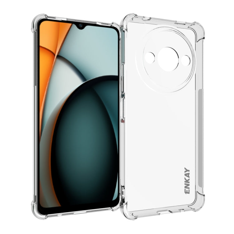 ENKAY Hat-Prince Transparent TPU Shockproof Phone Case, For Redmi 15a 5G, For Xiaomi 17T, For Xiaomi 17 Ultra, For Redmi Note 15 Pro 4G Global 163.2mm, For Redmi K90, For Redmi K90 Pro Max, For Redmi Note 15 Pro+ 5G Global 163.3mm                      ...