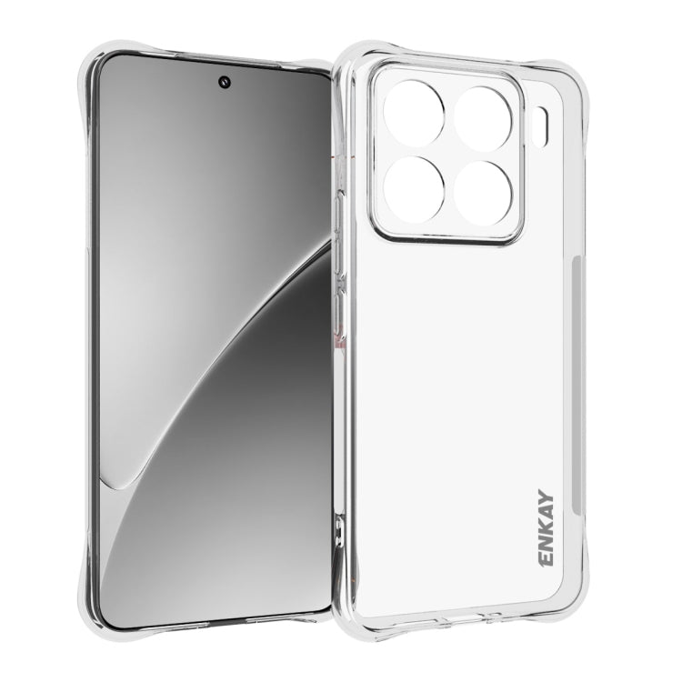 ENKAY Hat-Prince Transparent TPU Shockproof Phone Case, For Redmi 15a 5G, For Xiaomi 17T, For Xiaomi 17 Ultra, For Redmi Note 15 Pro 4G Global 163.2mm, For Redmi K90, For Redmi K90 Pro Max, For Redmi Note 15 Pro+ 5G Global 163.3mm                      ...