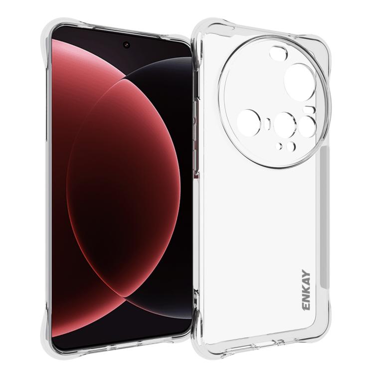 ENKAY Hat-Prince Transparent TPU Shockproof Phone Case, For Redmi 15a 5G, For Xiaomi 17T, For Xiaomi 17 Ultra, For Redmi Note 15 Pro 4G Global 163.2mm, For Redmi K90, For Redmi K90 Pro Max, For Redmi Note 15 Pro+ 5G Global 163.3mm                      ...
