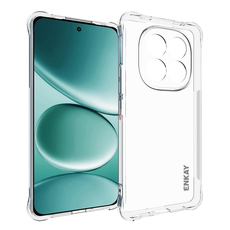 ENKAY Hat-Prince Transparent TPU Shockproof Phone Case, For Redmi 15a 5G, For Xiaomi 17T, For Xiaomi 17 Ultra, For Redmi Note 15 Pro 4G Global 163.2mm, For Redmi K90, For Redmi K90 Pro Max, For Redmi Note 15 Pro+ 5G Global 163.3mm                      ...