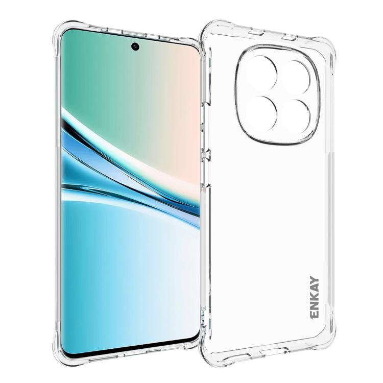 ENKAY Hat-Prince Transparent TPU Shockproof Phone Case, For Redmi 17 4G / 5G Global 170mm, For Redmi Note 15 4G / 5G Global 164mm, For Redmi 15C 5G / 4G EU 173mm, For Xiaomi Poco M7 Plus 5G / M7 4G 169mm, Redmi 15 5G Global / 15 4G SEA 169.5mm         ...