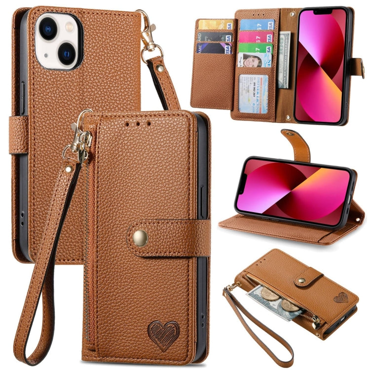 Love Zipper Lanyard Leather Phone Case, For iPhone 14 Pro Max, For iPhone 7 / 8 / SE 2022, For iPhone 13 Pro Max, For iPhone 13 Pro, For iPhone 13, For iPhone 12 / 12 Pro, For iPhone 12 Pro Max, For iPhone 11 Pro Max