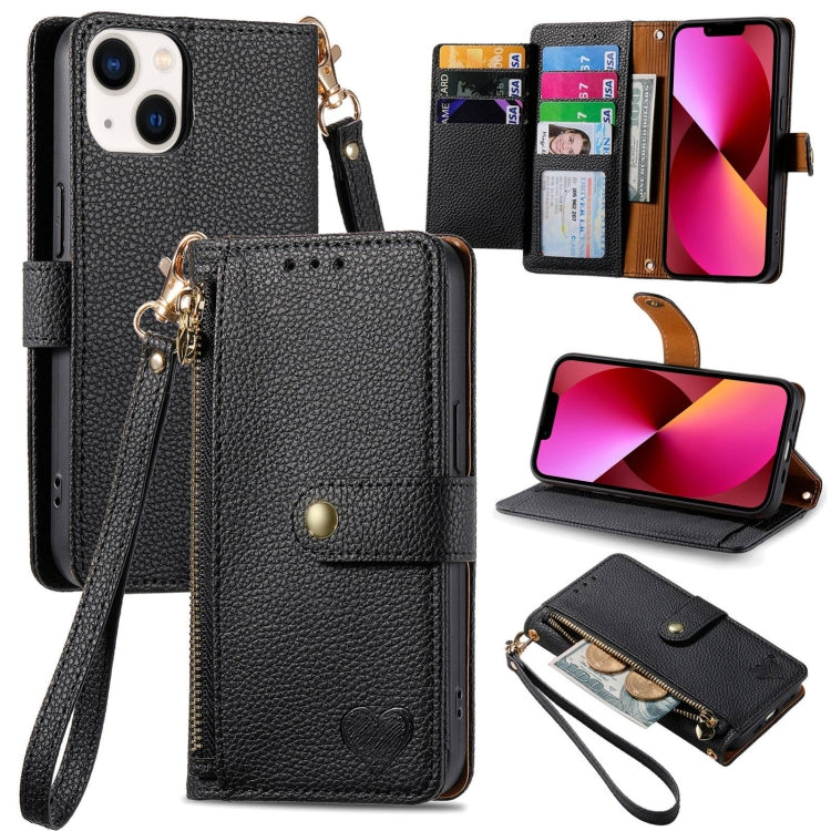 Love Zipper Lanyard Leather Phone Case, For iPhone 14 Pro Max, For iPhone 7 / 8 / SE 2022, For iPhone 13 Pro Max, For iPhone 13 Pro, For iPhone 13, For iPhone 12 / 12 Pro, For iPhone 12 Pro Max, For iPhone 11 Pro Max