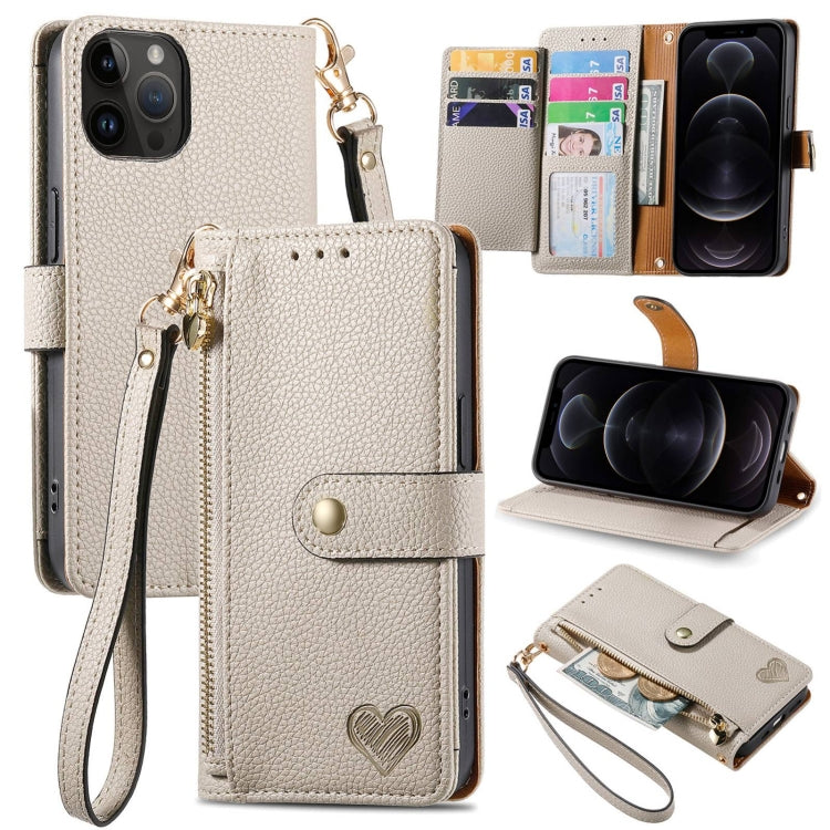 Love Zipper Lanyard Leather Phone Case, For iPhone 14 Pro Max, For iPhone 7 / 8 / SE 2022, For iPhone 13 Pro Max, For iPhone 13 Pro, For iPhone 13, For iPhone 12 / 12 Pro, For iPhone 12 Pro Max, For iPhone 11 Pro Max