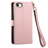 Love Zipper Lanyard Leather Phone Case, For iPhone 17e / 16e, For iPhone 17 Pro Max, For iPhone 17 Pro, For iPhone 17, For iPhone Air, For iPhone 16 Pro Max, For iPhone 16 Pro, For iPhone 16 Plus