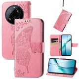 Butterfly Love Flower Embossed Leather Phone Case, For Xiaomi 17, For Xiaomi Poco M7 4G 169mm, For Xiaomi 15T Pro, For Xiaomi 15T, For Xiaomi 15 Ultra, For Xiaomi 15 Pro