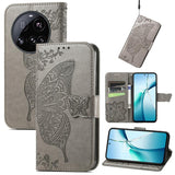 Butterfly Love Flower Embossed Leather Phone Case, For Xiaomi 17, For Xiaomi Poco M7 4G 169mm, For Xiaomi 15T Pro, For Xiaomi 15T, For Xiaomi 15 Ultra, For Xiaomi 15 Pro