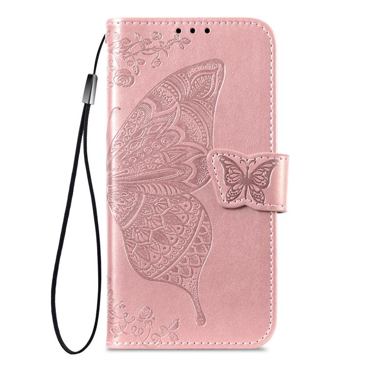 Butterfly Love Flower Embossed Leather Phone Case, For Xiaomi 17, For Xiaomi Poco M7 4G 169mm, For Xiaomi 15T Pro, For Xiaomi 15T, For Xiaomi 15 Ultra, For Xiaomi 15 Pro