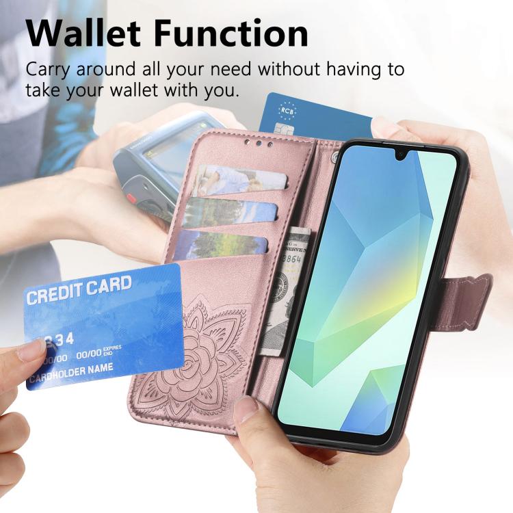 Butterfly Love Flower Embossed Leather Phone Case, For Xiaomi 17, For Xiaomi Poco M7 4G 169mm, For Xiaomi 15T Pro, For Xiaomi 15T, For Xiaomi 15 Ultra, For Xiaomi 15 Pro