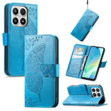 Butterfly Love Flower Embossed Leather Phone Case, For Xiaomi 17, For Xiaomi Poco M7 4G 169mm, For Xiaomi 15T Pro, For Xiaomi 15T, For Xiaomi 15 Ultra, For Xiaomi 15 Pro
