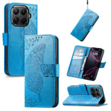 Butterfly Love Flower Embossed Leather Phone Case, For Xiaomi 17, For Xiaomi Poco M7 4G 169mm, For Xiaomi 15T Pro, For Xiaomi 15T, For Xiaomi 15 Ultra, For Xiaomi 15 Pro