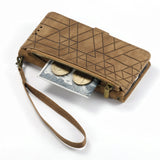 Geometric Zipper Wallet Side Buckle Leather Phone Case, For iPhone 11, For iPhone 11 Pro, For iPhone XR, For iPhone XS Max, For iPhone 7 Plus / 8 Plus, For iPhone 6 Plus / 6s Plus, For iPhone 6 / 6s