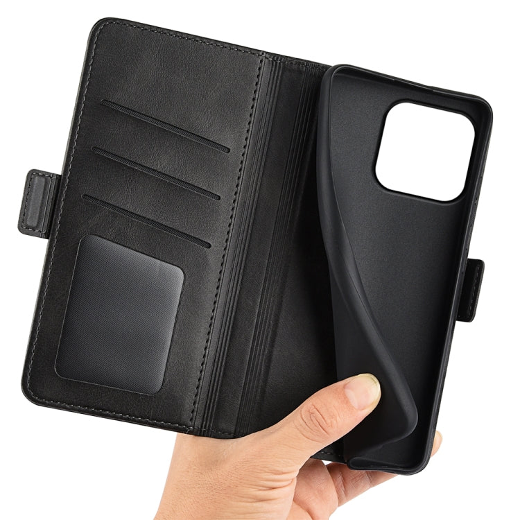 Dual-side Magnetic Buckle Horizontal Flip Leather Phone Case, For iPhone 15 Pro Max, For iPhone 15 Pro, For iPhone 15 Plus, For iPhone 15