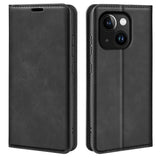 Retro-skin Magnetic Suction Leather Phone Case, For iPhone 15 Pro Max, For iPhone 15 Pro, For iPhone 15 Plus, For iPhone 15