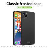 MOFI Fandun Series Frosted PC Ultra-thin All-inclusive Phone Case, For iPhone 15 Pro Max, For iPhone 15 Pro, For iPhone 15 Plus, For iPhone 15, For iPhone 17e / 16e