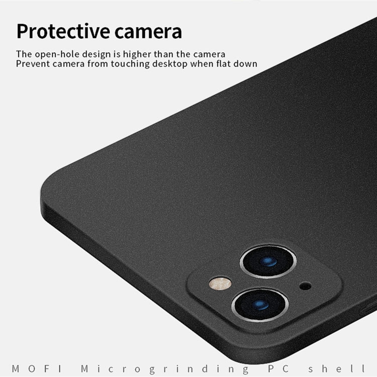MOFI Fandun Series Frosted PC Ultra-thin All-inclusive Phone Case, For iPhone 15 Pro Max, For iPhone 15 Pro, For iPhone 15 Plus, For iPhone 15, For iPhone 17e / 16e
