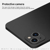 MOFI Fandun Series Frosted PC Ultra-thin All-inclusive Phone Case, For iPhone 15 Pro Max, For iPhone 15 Pro, For iPhone 15 Plus, For iPhone 15, For iPhone 17e / 16e