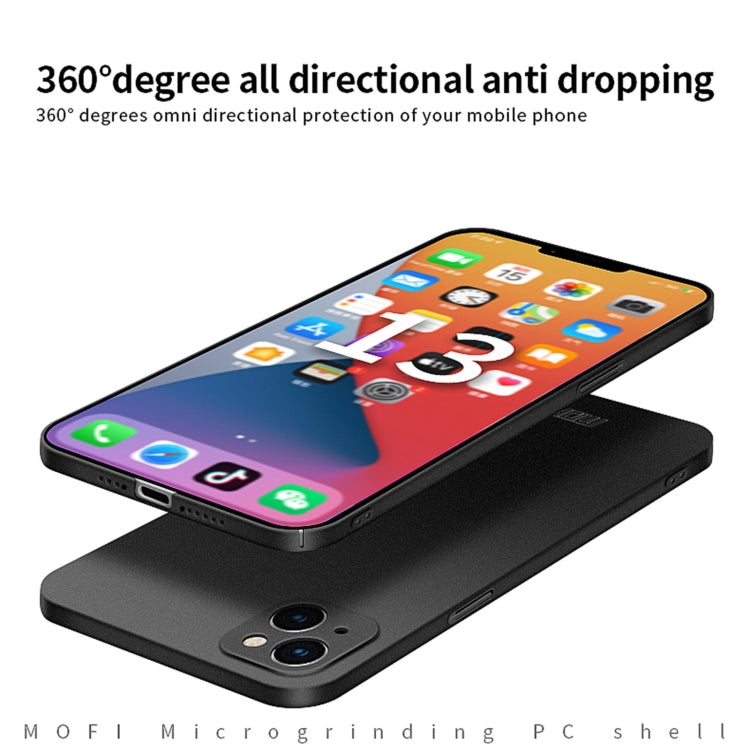 MOFI Fandun Series Frosted PC Ultra-thin All-inclusive Phone Case, For iPhone 15 Pro Max, For iPhone 15 Pro, For iPhone 15 Plus, For iPhone 15, For iPhone 17e / 16e