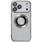 Electroplating Magsafe TPU Phone Case, For iPhone 17e / 16e, For iPhone 17 Pro Max, For iPhone 17 Pro, For iPhone 17, For iPhone Air, For iPhone 16 Pro Max