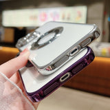 Electroplating Magsafe TPU Phone Case, For iPhone 16 Pro, For iPhone 16 Plus, For iPhone 16, For iPhone 15 Pro Max, For iPhone 15 Pro, For iPhone 15 Plus