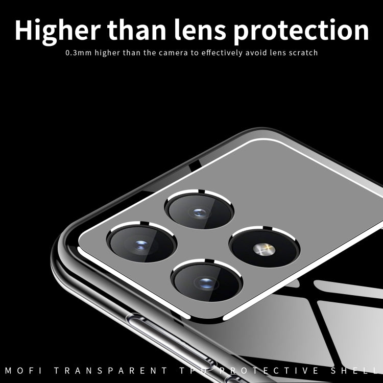MOFI Ming Series Ultra-thin TPU Phone Case, For Xiaomi Redmi K70 / K70 Pro, For Xiaomi Redmi 12R / Note 12R, For Xiaomi Redmi 12, For Xiaomi Civi 3