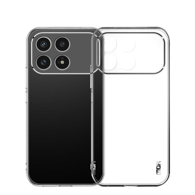 MOFI Ming Series Ultra-thin TPU Phone Case, For Redmi K90 Pro Max / Poco F8 Ultra, For Xiaomi Redmi K90, For Xiaomi Poco F8 Pro, For Redmi 15 5G Global / 15 4G SEA 169.5mm, For Xiaomi Redmi K70 / K70 Pro, For Xiaomi Redmi 12R / Note 12R