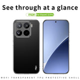 MOFI Ming Series Ultra-thin TPU Phone Case, For Xiaomi 17T, For Redmi Turbo 5 Max / Poco X8 Pro Max 5G, For Redmi Note 15 Pro+ 5G Global 163.3mm, For Redmi Note 15 4G / 5G Global 164mm, For Xiaomi 17 Ultra, For Redmi K90 Pro Max / Poco F8 Ultra        ...