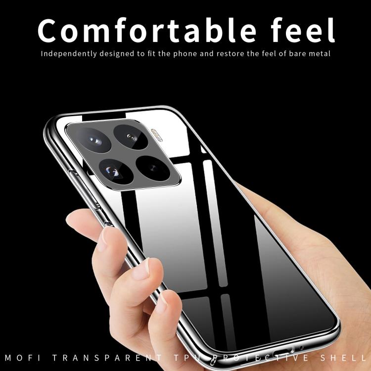 MOFI Ming Series Ultra-thin TPU Phone Case, For Xiaomi 17T, For Redmi Turbo 5 Max / Poco X8 Pro Max 5G, For Redmi Note 15 Pro+ 5G Global 163.3mm, For Redmi Note 15 4G / 5G Global 164mm, For Xiaomi 17 Ultra, For Redmi K90 Pro Max / Poco F8 Ultra        ...