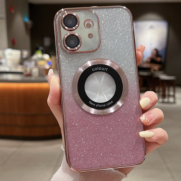 Gradient Glitter Electroplating MagSafe TPU Phone Case, For iPhone 12, For iPhone 12 Pro Max, For iPhone 12 Pro, For iPhone 11 Pro Max, For iPhone 11, For iPhone 11 Pro