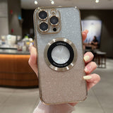 Gradient Glitter Electroplating MagSafe TPU Phone Case, For iPhone 12, For iPhone 12 Pro Max, For iPhone 12 Pro, For iPhone 11 Pro Max, For iPhone 11, For iPhone 11 Pro