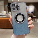 Gradient Glitter Electroplating MagSafe TPU Phone Case, For iPhone 12, For iPhone 12 Pro Max, For iPhone 12 Pro, For iPhone 11 Pro Max, For iPhone 11, For iPhone 11 Pro